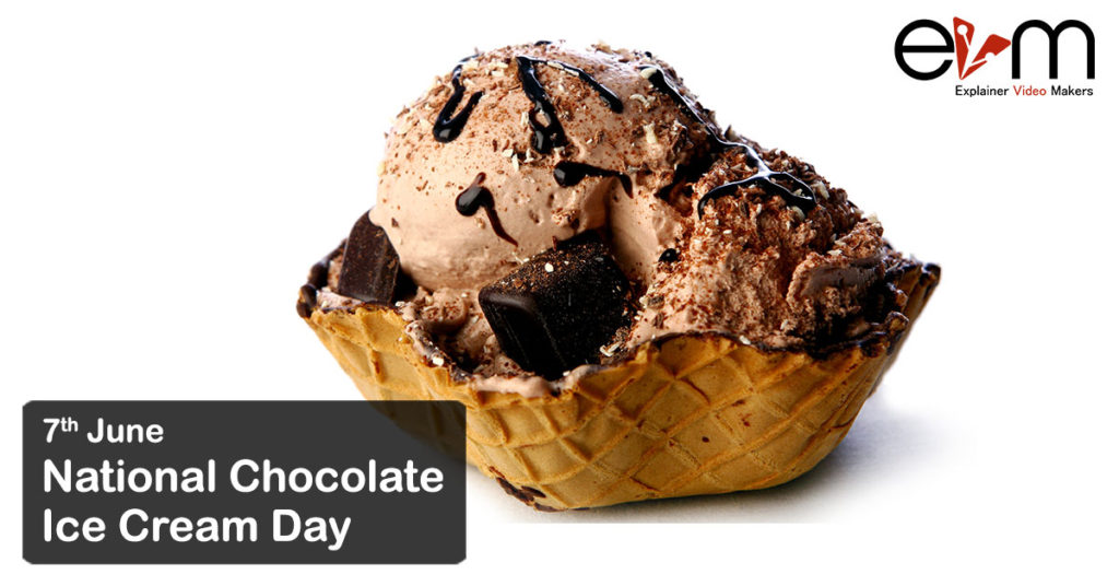 7th June National Chocolate Ice Cream Day Explainer Video Makers