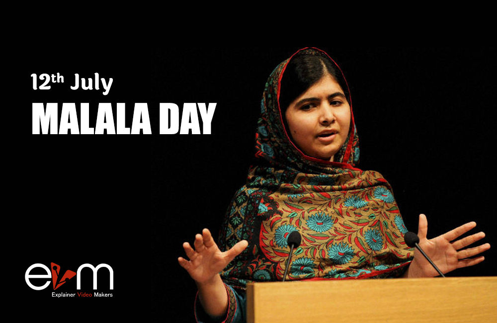 12th July Malala Day Explainer Video Makers