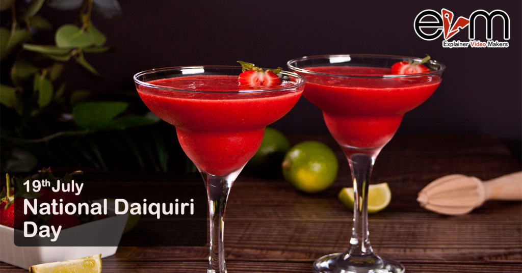 19th July National Daiquiri Day Explainer Video Makers