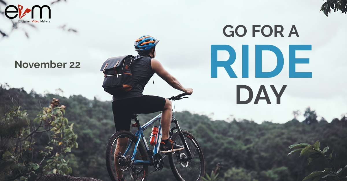 Go for a ride day explainer video makers