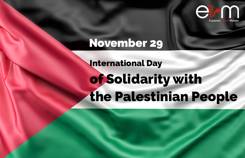 International Day of Solidarity with the Palestinian People explainer video makers