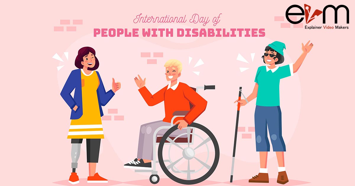 International Day of Person With Disabilities explainer video makers evm in USA