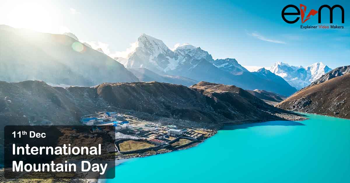 International Mountain Day explainer video company in india