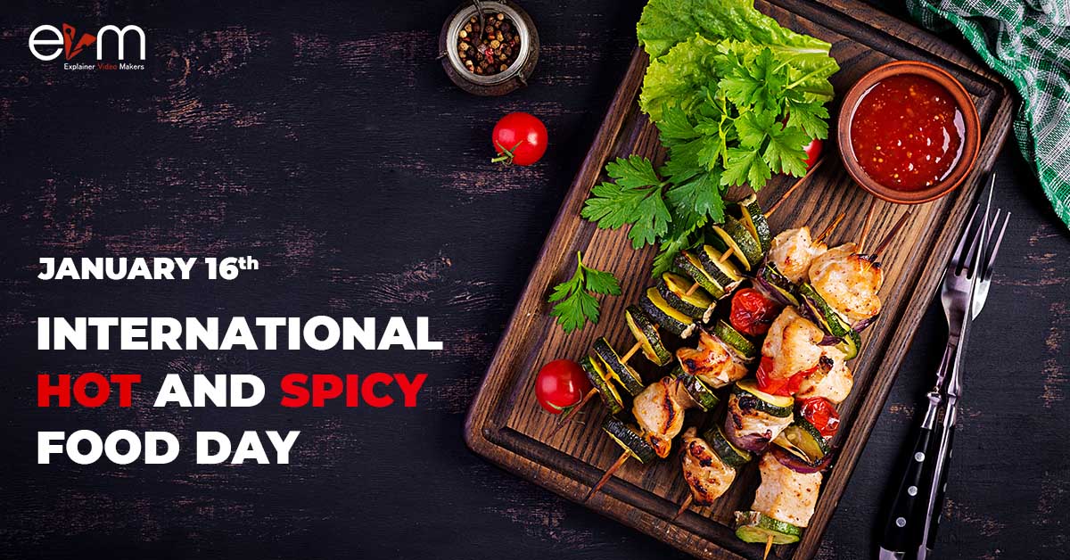 International Hot and Spicy Food Day explainer video makers