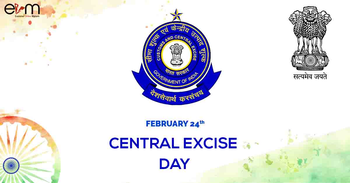 Central Excise Tax Day explainer videos makers