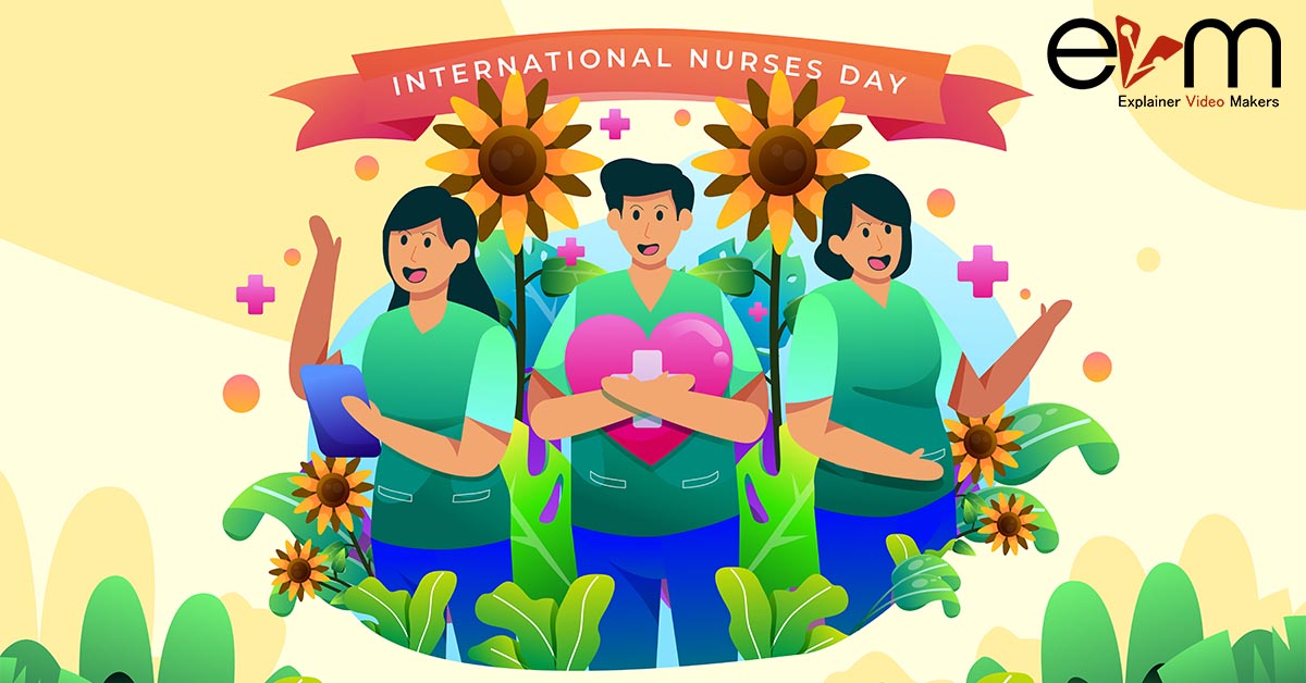 International Nurses Day Explainer video services in india