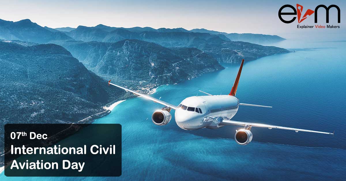 International Civil Aviation Day explainer video evm