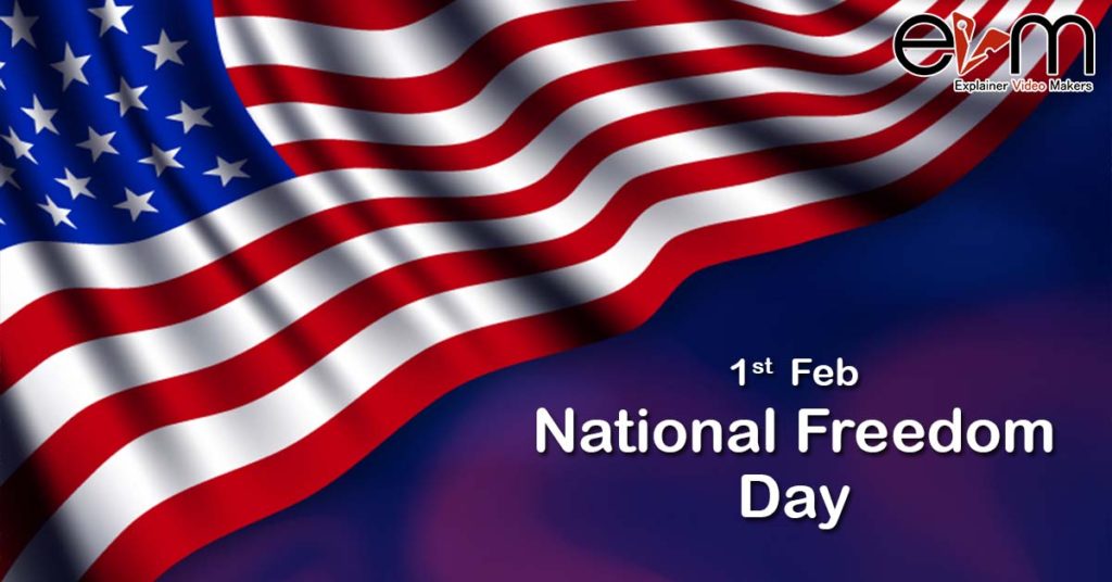 1st February National Freedom Day Explainer Video Makers