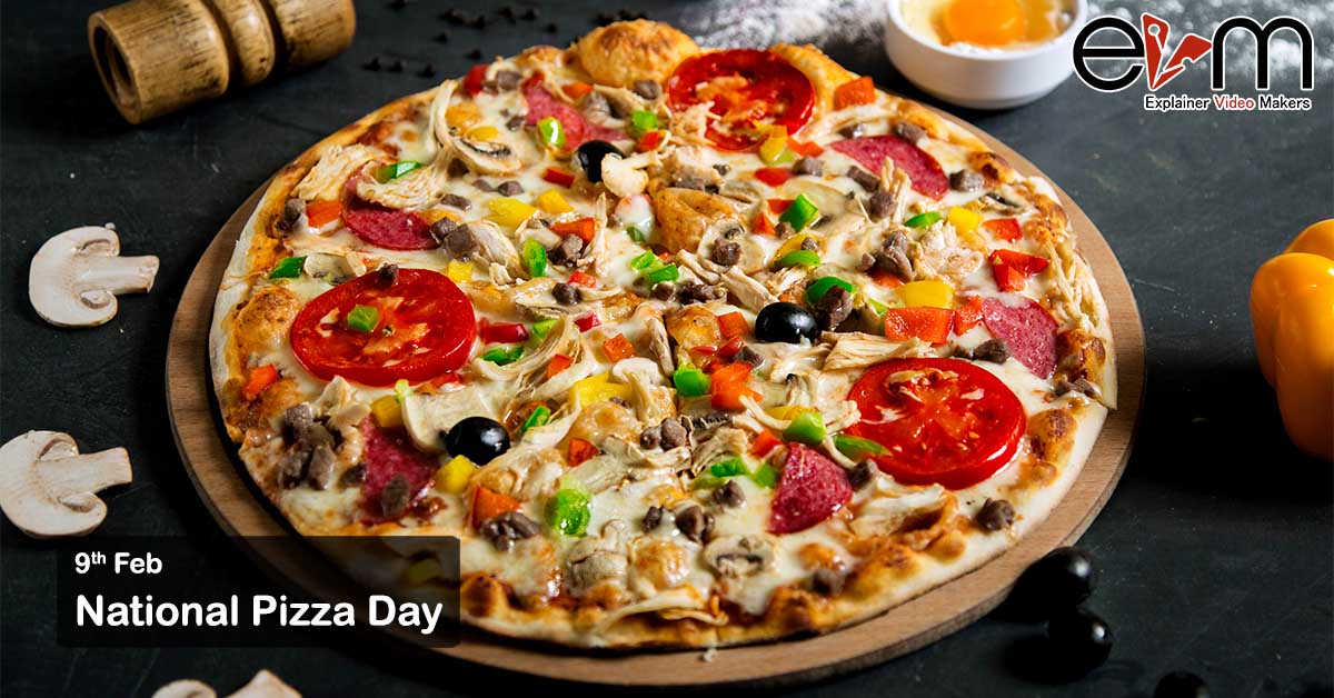 National Pizza Day explainer video makers company in india