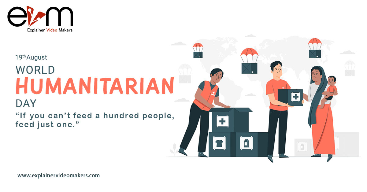 world humanitarian day 2021 explainer video makers company in india